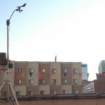 SP Weather Station instruments on the roof of Flux Factory